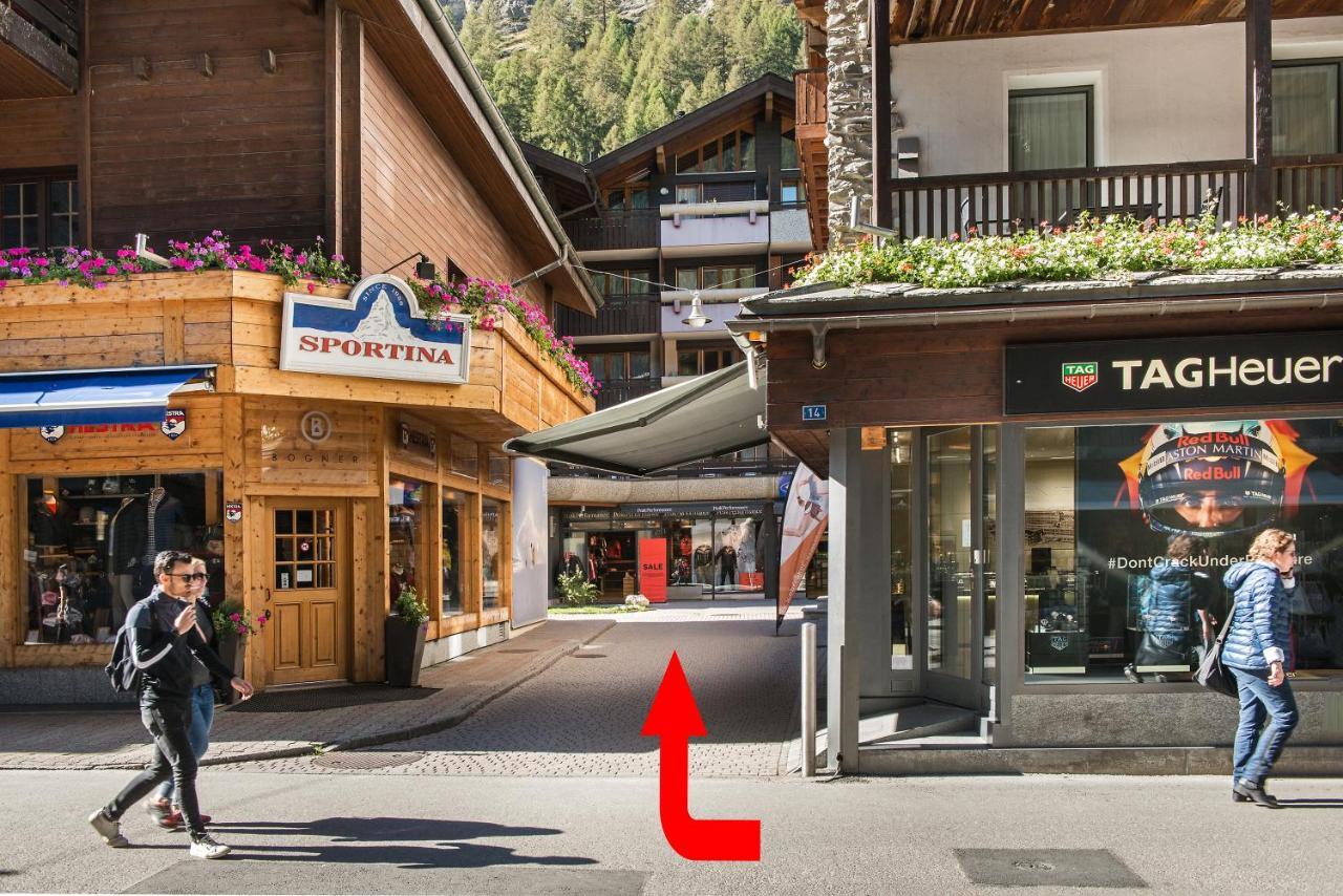 Holiday Apartment Residence Bellevue Zermatt Exterior foto