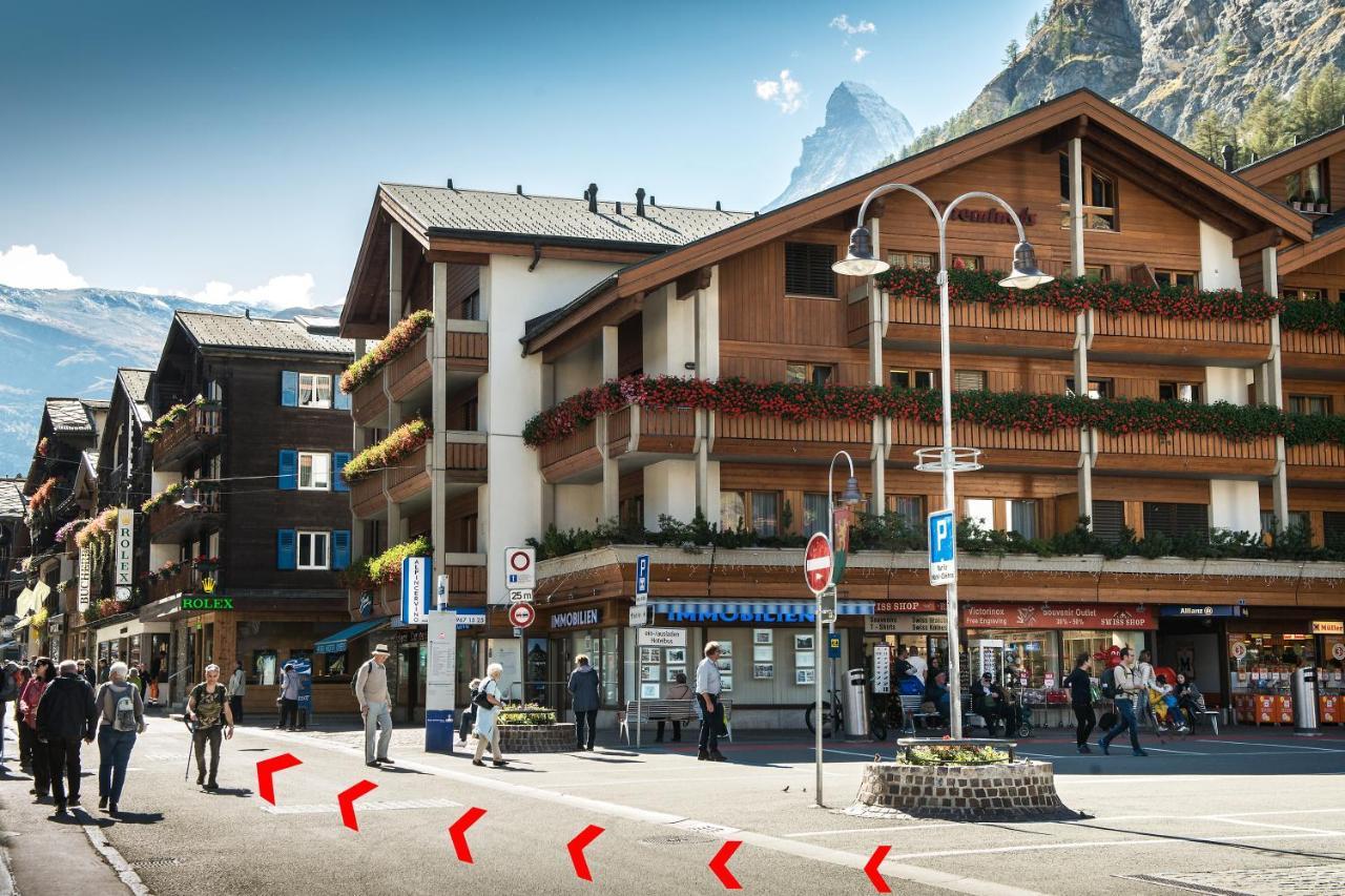 Holiday Apartment Residence Bellevue Zermatt Exterior foto